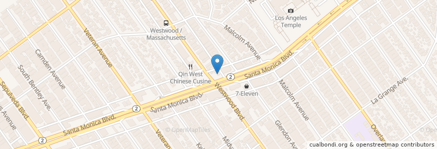 Mapa de ubicacion de Mobil en Amerika Birleşik Devletleri, Kaliforniya, Los Angeles County, Los Angeles.