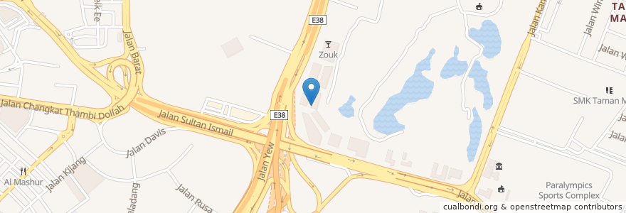 Mapa de ubicacion de Byblos en マレーシア, セランゴール, クアラルンプール.
