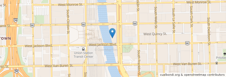 Mapa de ubicacion de Fred & Adolph’s Pub en الولايات المتّحدة الأمريكيّة, إلينوي, شيكاغو.