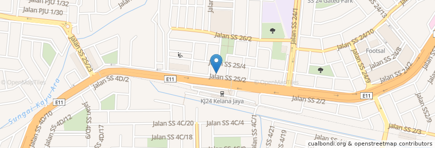Mapa de ubicacion de Vege Life Cafe en Maleisië, Selangor, Petaling Jaya.