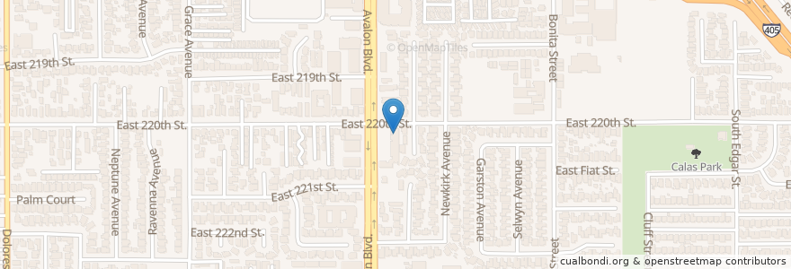 Mapa de ubicacion de East West Bank en 美利坚合众国/美利堅合眾國, 加利福尼亚州/加利福尼亞州, 洛杉矶县, Carson.