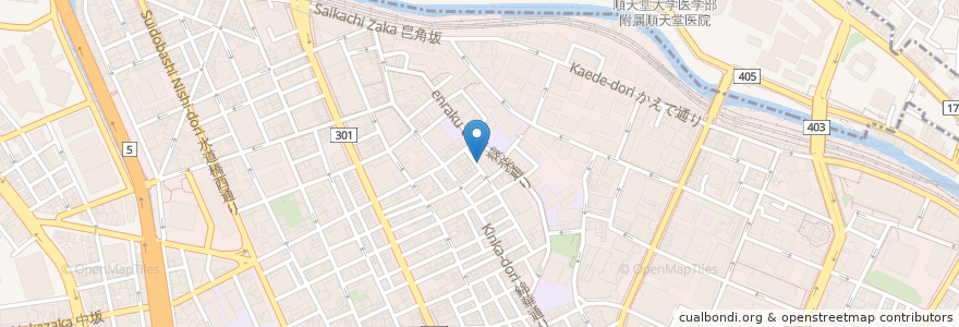 Mapa de ubicacion de 松翁 (まつおう) en Япония, Токио, Тиёда.