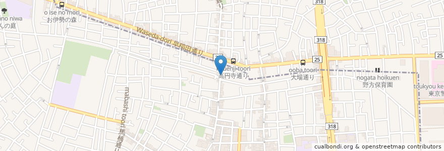 Mapa de ubicacion de 豊島屋 en Japon, Tokyo, 杉並区.