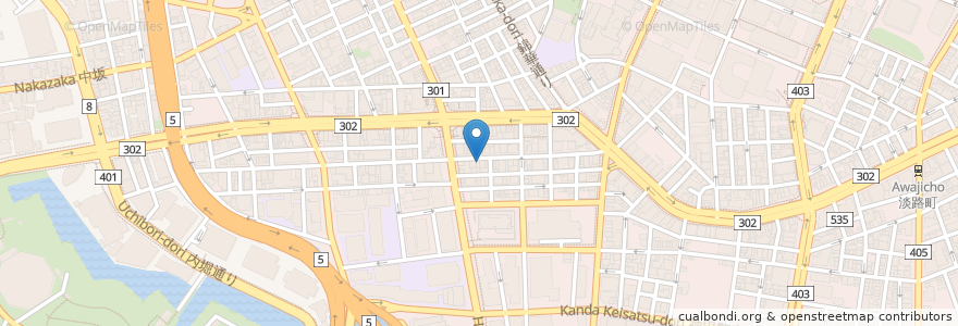 Mapa de ubicacion de スヰートポーヅ (餃子) en Japan, Tokio, 千代田区.
