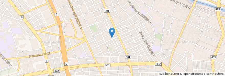 Mapa de ubicacion de キッチン マミー en Japón, Tokio, Chiyoda.