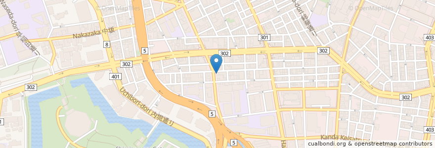 Mapa de ubicacion de 成光 (なりみつ) en Jepun, 東京都, 千代田区.