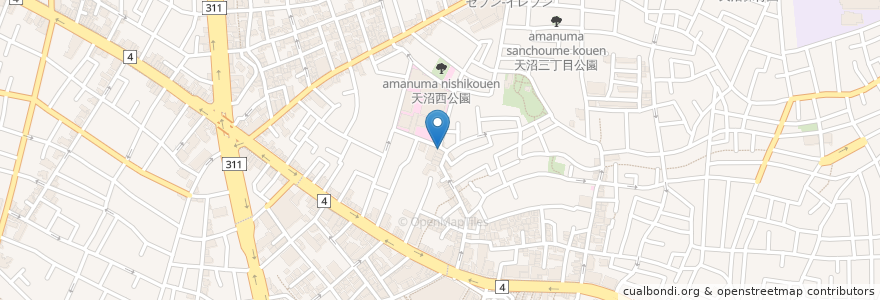 Mapa de ubicacion de KAPADOKYA en Japon, Tokyo, 杉並区.