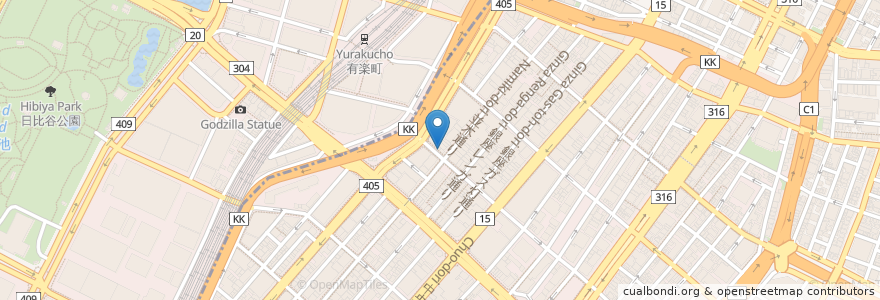 Mapa de ubicacion de らーめん一郎 en Giappone, Tokyo.