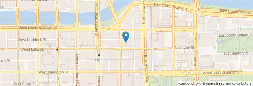 Mapa de ubicacion de Two Zero Three en Estados Unidos Da América, Illinois, Chicago.