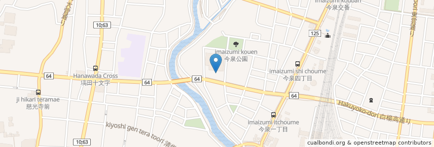 Mapa de ubicacion de ザ・グランドスパ;南大門 en 日本, 栃木県, 宇都宮市.