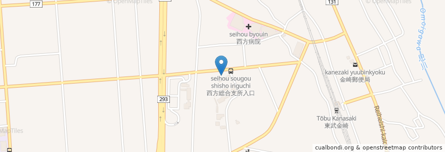 Mapa de ubicacion de 温泉スタンド en Japón, Prefectura De Tochigi, 栃木市.