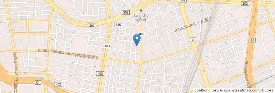 Mapa de ubicacion de Bar Anami en Japón, Tokio, Chiyoda.