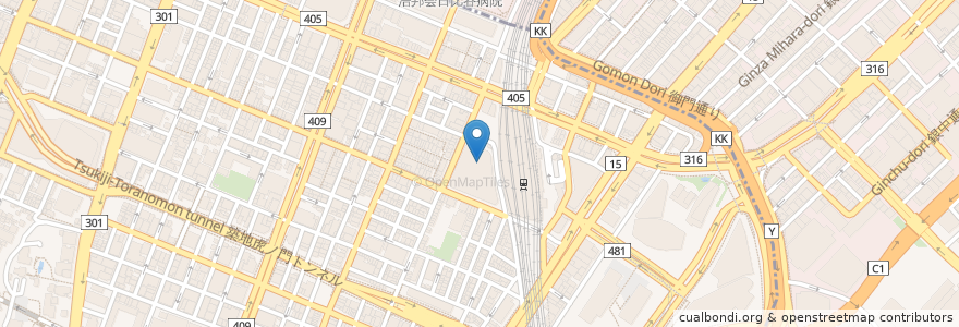 Mapa de ubicacion de カレーは飲み物。ニュー新橋ビル店 en Japan, 東京都, 港区.