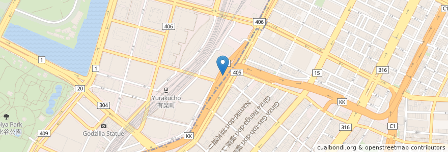 Mapa de ubicacion de ジャポネ en Japon, Tokyo.