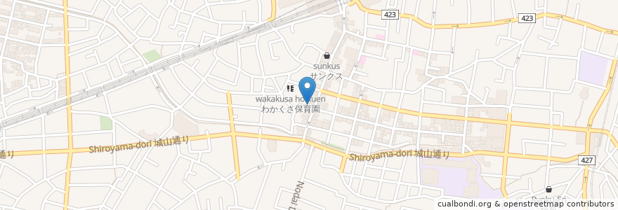 Mapa de ubicacion de 明月館 en Япония, Токио, Сэтагая.