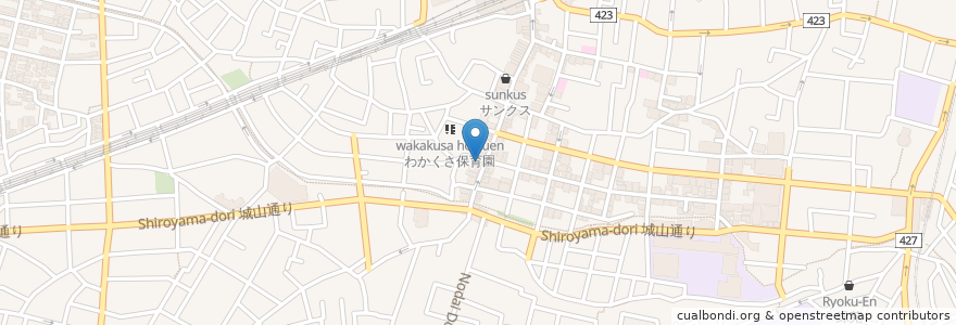 Mapa de ubicacion de SAKURI en ژاپن, 東京都, 世田谷区.