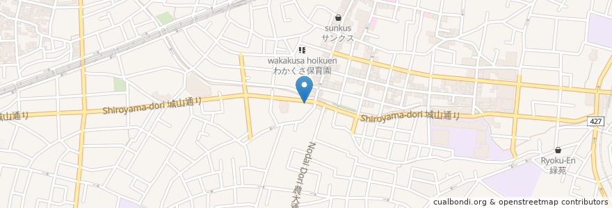 Mapa de ubicacion de ムクティナート en Giappone, Tokyo, 世田谷区.
