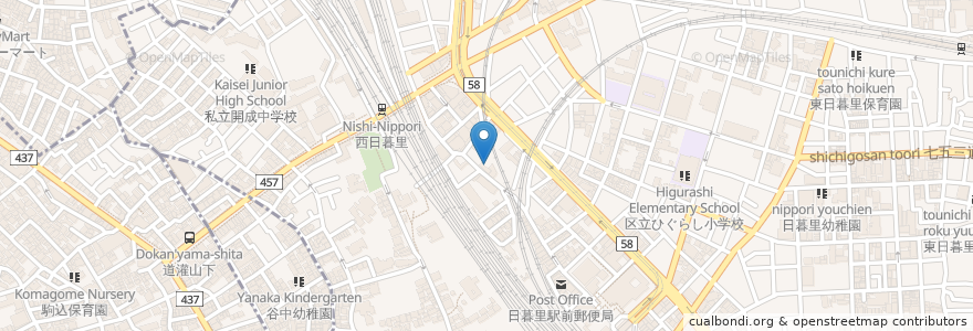 Mapa de ubicacion de ホテル・イーアイ en 日本, 東京都.