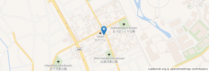 Mapa de ubicacion de Bon Gout en 日本, 茨城県, つくば市.