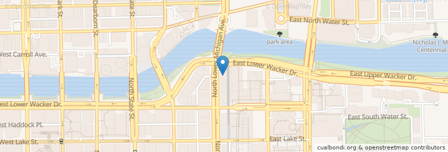 Mapa de ubicacion de Tavern Club at 333 en Stati Uniti D'America, Illinois, Chicago.