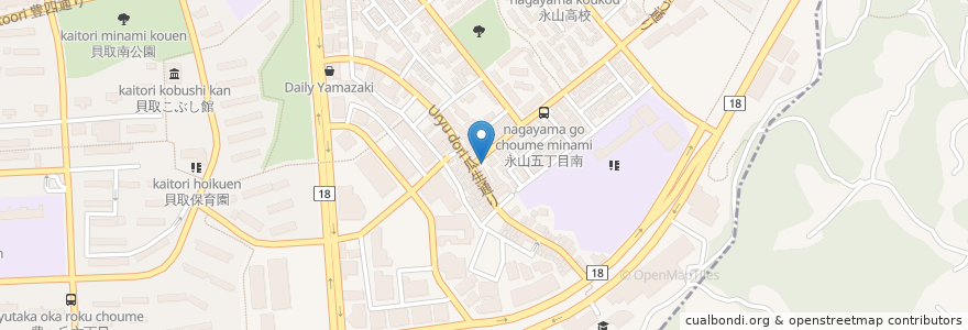 Mapa de ubicacion de 愛宕神社 en Jepun, 東京都, 多摩市.