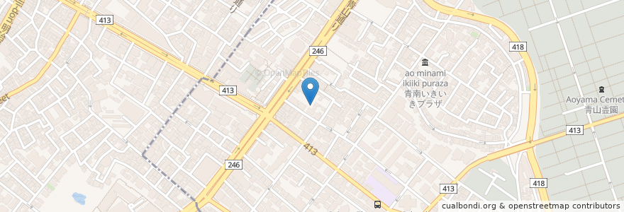 Mapa de ubicacion de LuLu Tapas Bar en 日本, 東京都, 渋谷区.