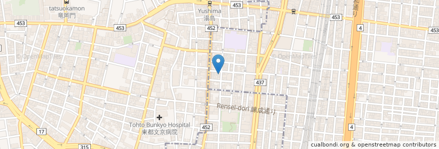 Mapa de ubicacion de 銀座なかね en Japonya, 東京都.