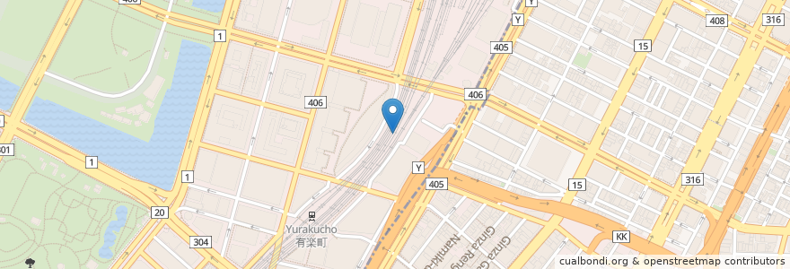 Mapa de ubicacion de ミルクワンタン 鳥藤 en Jepun, 東京都, 千代田区.