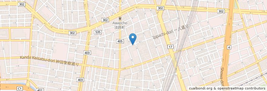 Mapa de ubicacion de 中華料理 ひかり en Japón, Tokio, Chiyoda.