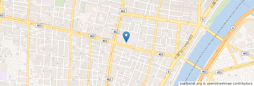 Mapa de ubicacion de 居酒屋さくら en Japón, Tokio, Taito.