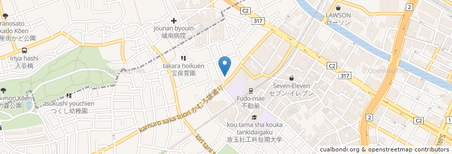 Mapa de ubicacion de モロオ歯科 en Japón, Tokio, Shinagawa.