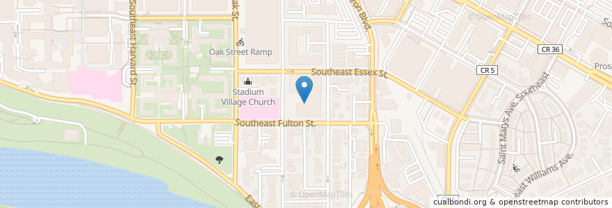 Mapa de ubicacion de Fulton Street Cafe en アメリカ合衆国, ミネソタ州, Hennepin County, ミネアポリス.