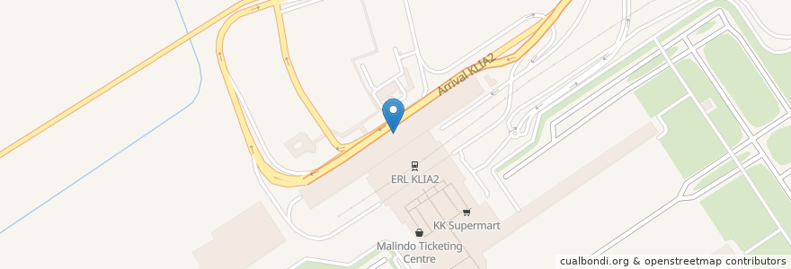 Mapa de ubicacion de Bus Station Level 1 en Malasia, Selangor, Sepang.