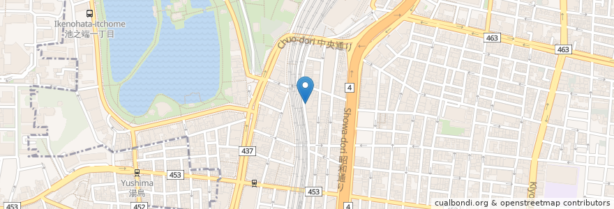Mapa de ubicacion de Sushiro en Japan, Tokyo, Taito.