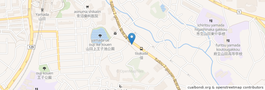 Mapa de ubicacion de 柚花香房 en Japonya, 大阪府, 吹田市.