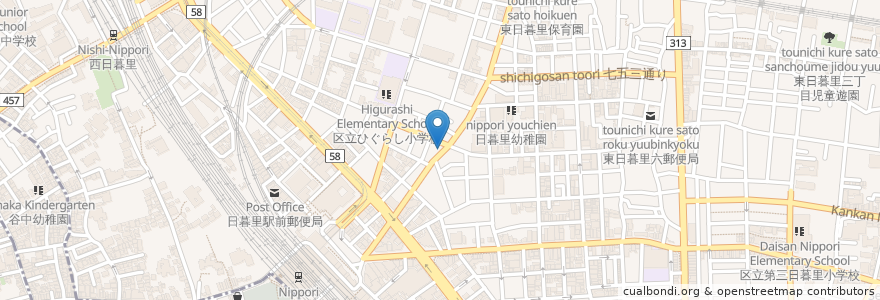 Mapa de ubicacion de 仲屋製麺所 en 日本, 東京都, 台東区.