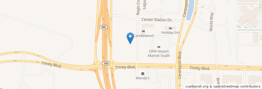 Mapa de ubicacion de Simply Burgers en États-Unis D'Amérique, Texas, Tarrant County, Fort Worth.