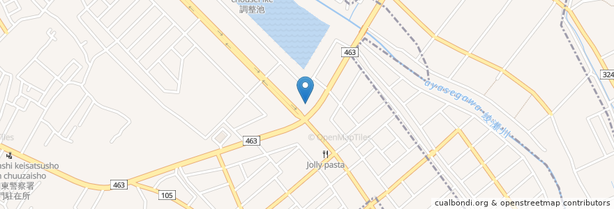 Mapa de ubicacion de 焼肉きんぐ en 日本, 埼玉县, 埼玉市, 緑区.