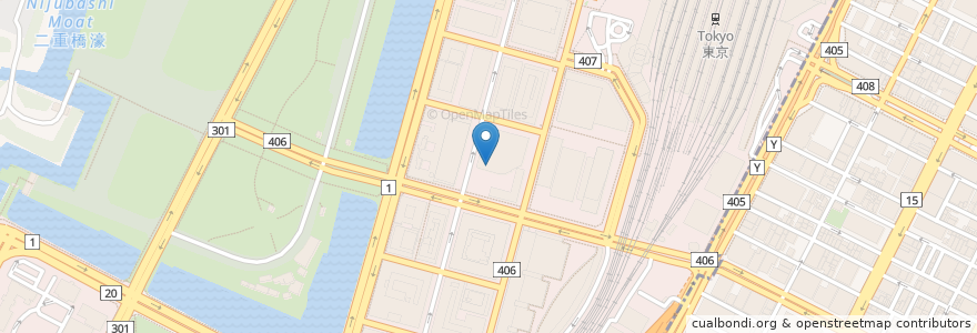 Mapa de ubicacion de Hakata Ippudo Marunouchi Ramen en Japão, Tóquio, 千代田区.