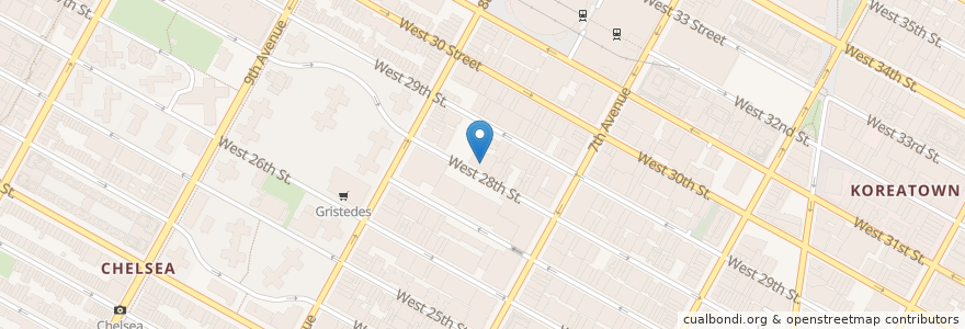 Mapa de ubicacion de Get Punished en ایالات متحده آمریکا, New York, نیویورک, New York County, Manhattan, Manhattan Community Board 5, Manhattan Community Board 4.