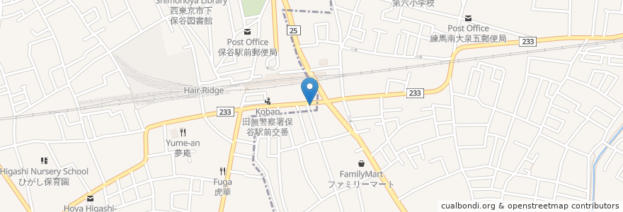 Mapa de ubicacion de うんのクリニック en Japan, Tokio, 練馬区.