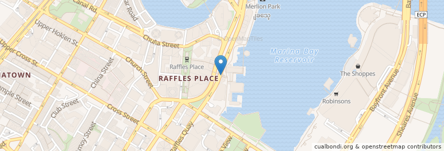 Mapa de ubicacion de Guacamole 360 Degree en 新加坡, 中区.