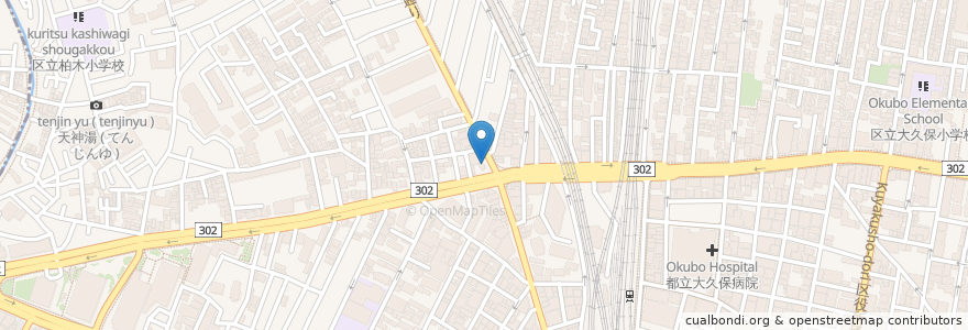 Mapa de ubicacion de さくら薬局 en 日本, 东京都/東京都, 新宿区/新宿區.