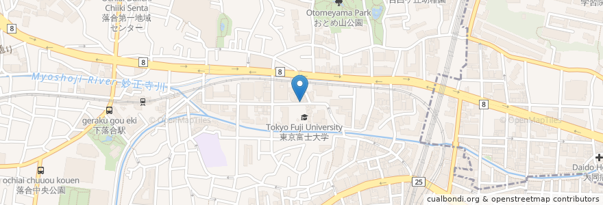 Mapa de ubicacion de Petits Fours en Japón, Tokio, Shinjuku.