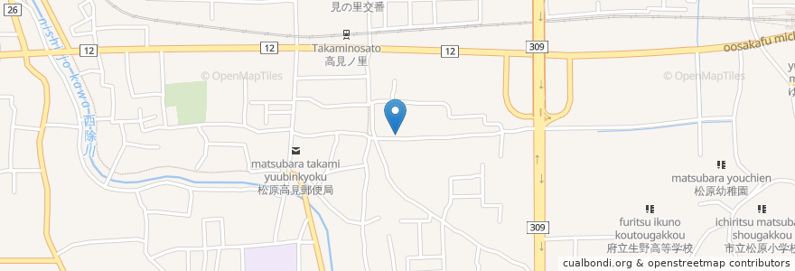 Mapa de ubicacion de 居酒屋愛宕 en 일본, 오사카부, 松原市.