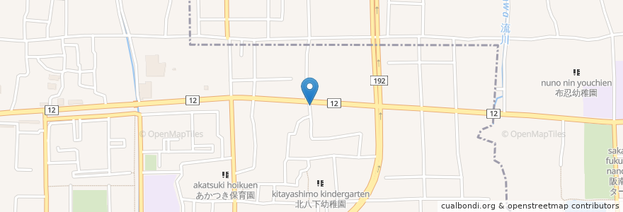 Mapa de ubicacion de 和牛焼肉 一べこ en 일본, 오사카부, 松原市.
