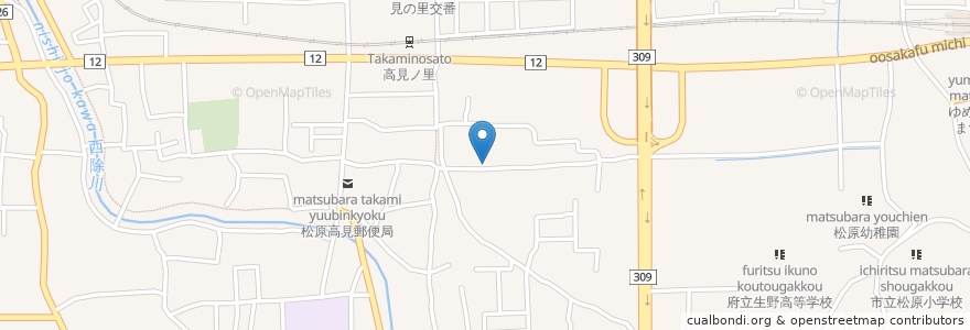 Mapa de ubicacion de いい友 en 日本, 大阪府, 松原市.