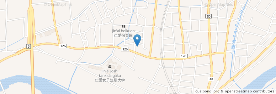 Mapa de ubicacion de コネクターズ ハウス en Japão, 福井県, 福井市.