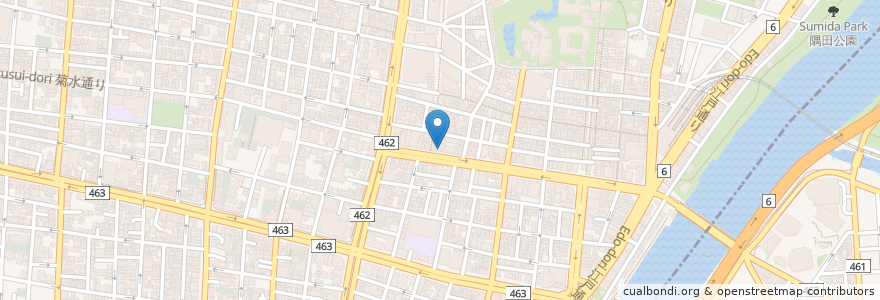 Mapa de ubicacion de 純喫茶 マウンテン en 日本, 东京都/東京都, 台東区.