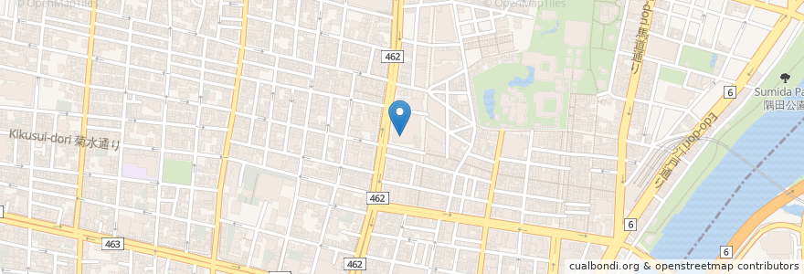 Mapa de ubicacion de 博多一風堂 浅草ROX・3G店 en Japon, Tokyo, 台東区.